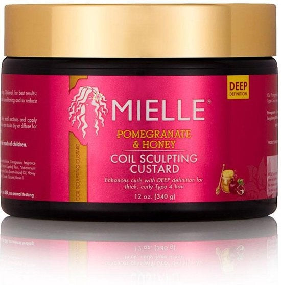 Mielle Organics Granatapfel & Honig – Coil Sculpting Custard 340g