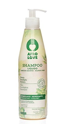 Afro Love Shampoo Minze/eukaptus/rosmarin 450 Ml