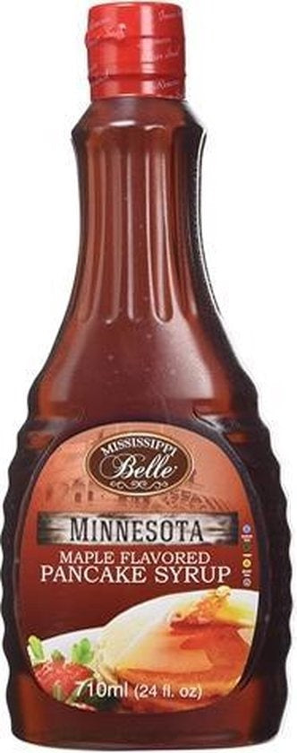 Mississippi Belle - Minnesota Pfannkuchensirup Mit Ahorngeschmack, 710 Ml