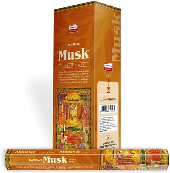 Wierook Darshan Moschus 20 Sticks