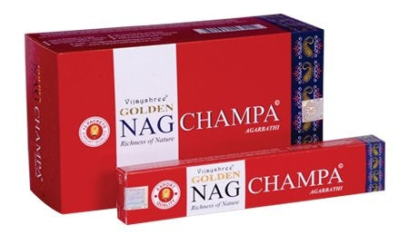 Wierook Nag Golden Champa 20 Sticks