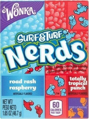 Nerds - Himbeer-tropen-punschbonbon 47g