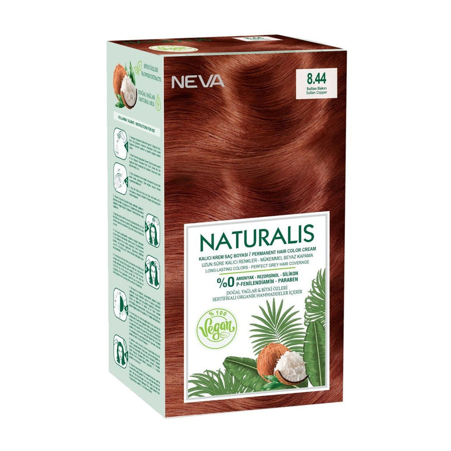 Neva Naturalis Vegane Haarfarbe – Sultan Copper 8.44