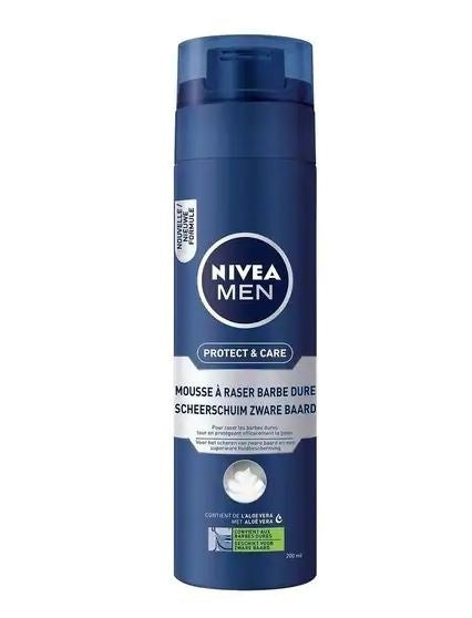 Nivea Männer Rasierschaum - Schützen Und Pflegen Sie Starken Bart 200 Ml