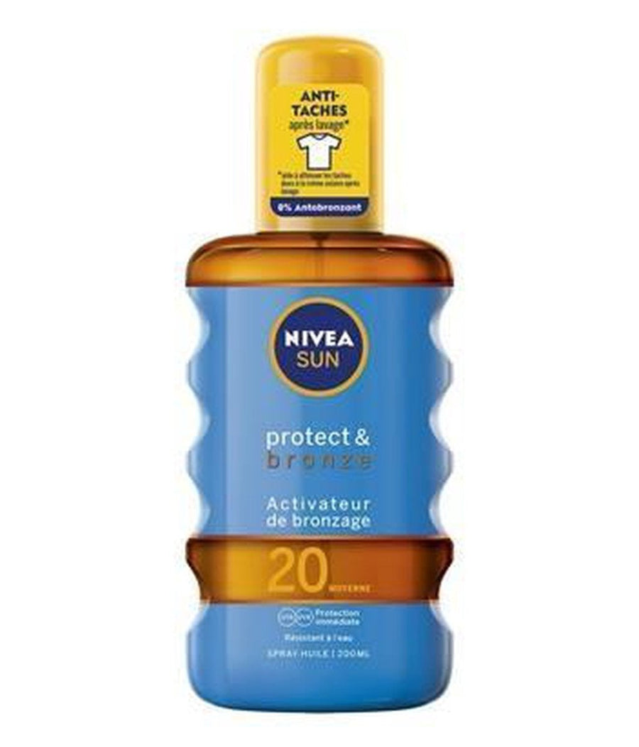 Nivea Sonnenschutz & Bronze – Lichtschutzfaktor 20, 200 Ml