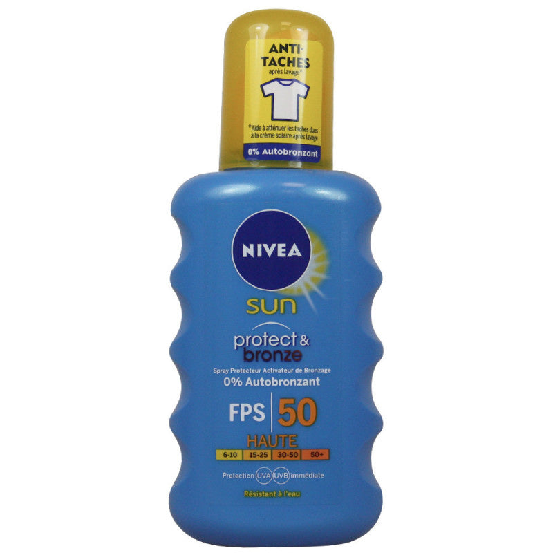 Nivea Sun & Protect Spf50 – Sonnenschutzspray 200 Ml