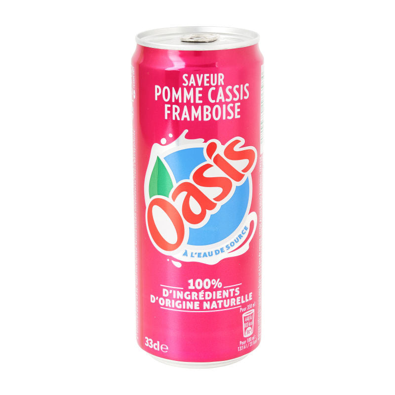 Oasis - Apfel-schwarz-johannisbeer-himbeer-erfischungsgetränk 330 Ml