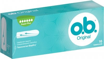 Ob Original Super Plus - Tampons 16 Stück