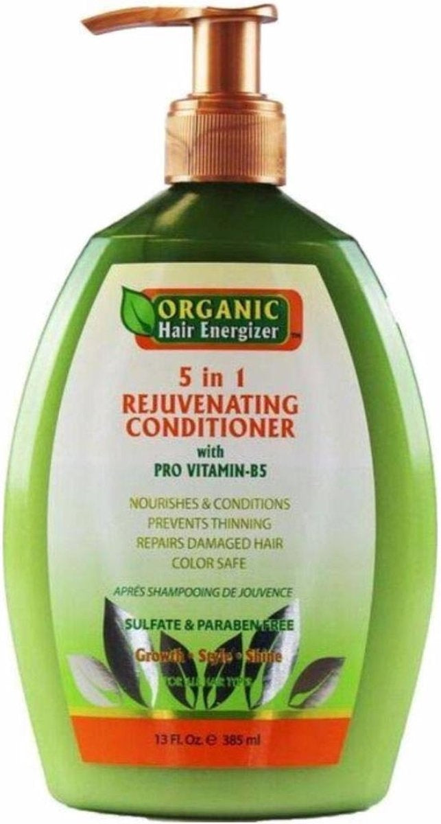 Organic Hair Energizer – 5-in-1 Rejuvenating Spülung, 385 Ml