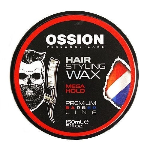 Ossion Haarstyling-wachs – Premium Barber Line Mega Hold 150 Ml