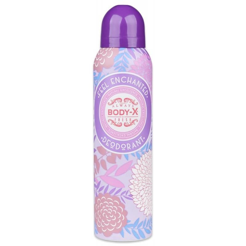 Body-x Deo-spray Feel Enchanted - 150 Ml