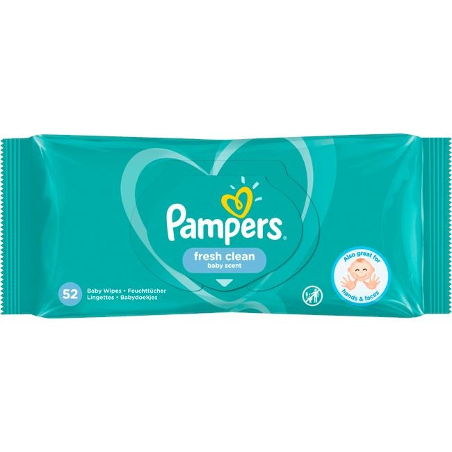 Pampers Fresh Clean - Babytücher 52st