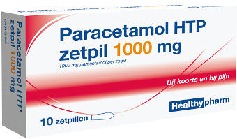 Healthypharm Paracetamol-zäpfchen 1000 Mg – 10 Sup