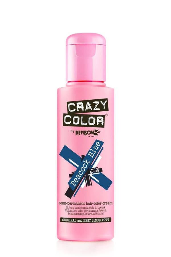 Crazy Farbe Pfauenblau Nr. 45 100 Ml