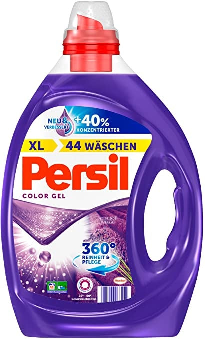 Persil Lavendel-farbgel – Flüssigwaschmittel, 44 Waschgänge, 2,2 Liter