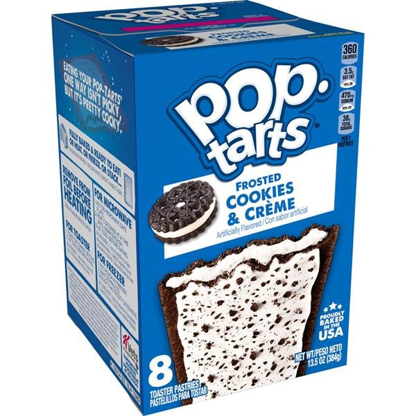 Pop Törtchen - Frosted Cookies & Creme 8er-pack 384g