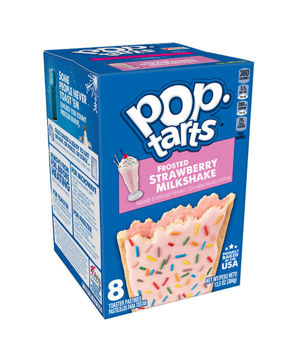 Pop Törtchen - Frosted Strawberry Milkshake Toastergebäck 8er Pack 384g
