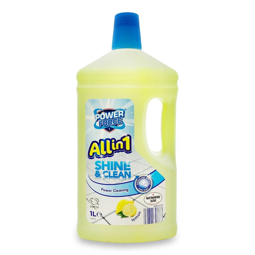 Power Force All In 1 Shine & Clean Lemon Fresh – Allzweckreiniger 1 Liter