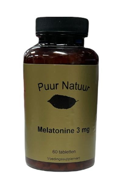 Puur Natur - Melatonin 3 Mg 60 Tabletten