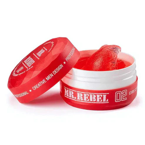 Mr.rebel Styling Wachs 02 Rot – Haarwachs 150 Ml