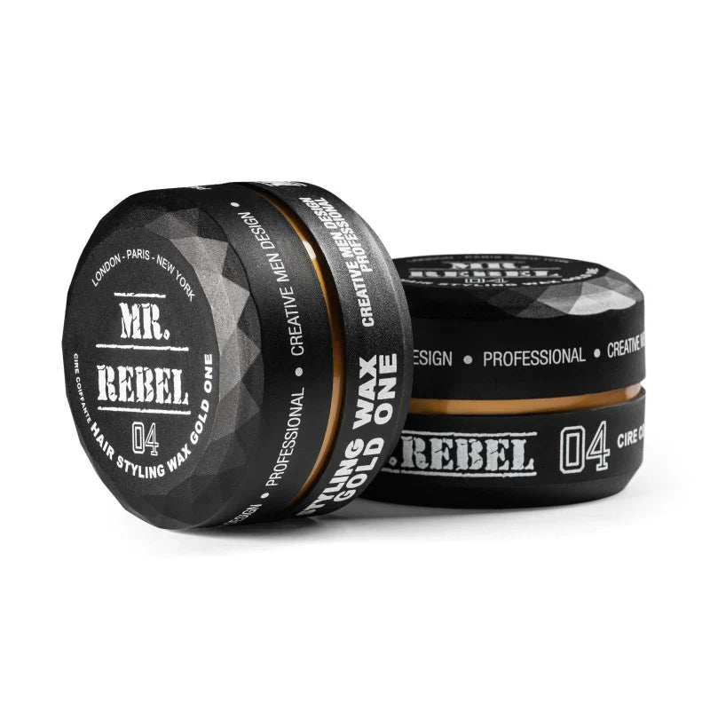 Mr.rebel Stylingwachs 04 Gold One – Haarwachs 150 Ml