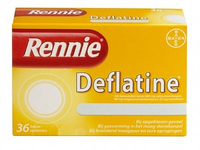 Rennie Deflatine – 36 Kautabletten