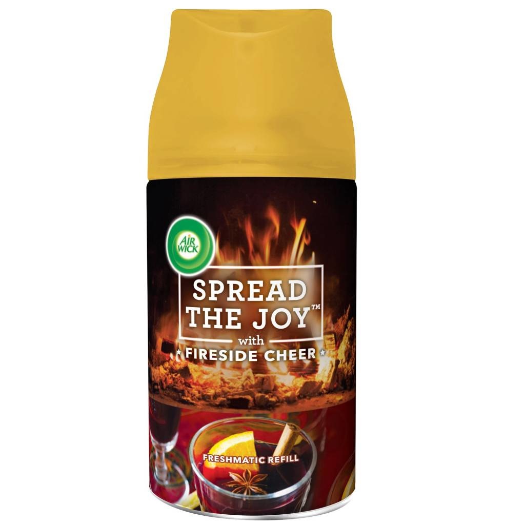 Airwick Freshmatic Navul Verbreiten Sie Freude Mit Fireside Cheer - 240 Ml