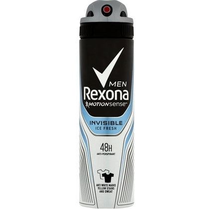 Rexona Deodorant Für Männer – Invisible Ice Fresh 150 Ml