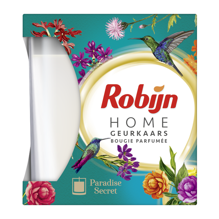 Robijn Home Paradise Secret - Duftkerze 115g