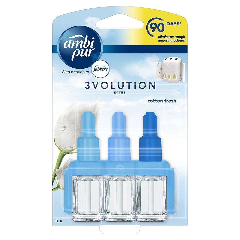 Ambi Pur 3volution Nachfüllpackung Cotton Fresh – 20 Ml