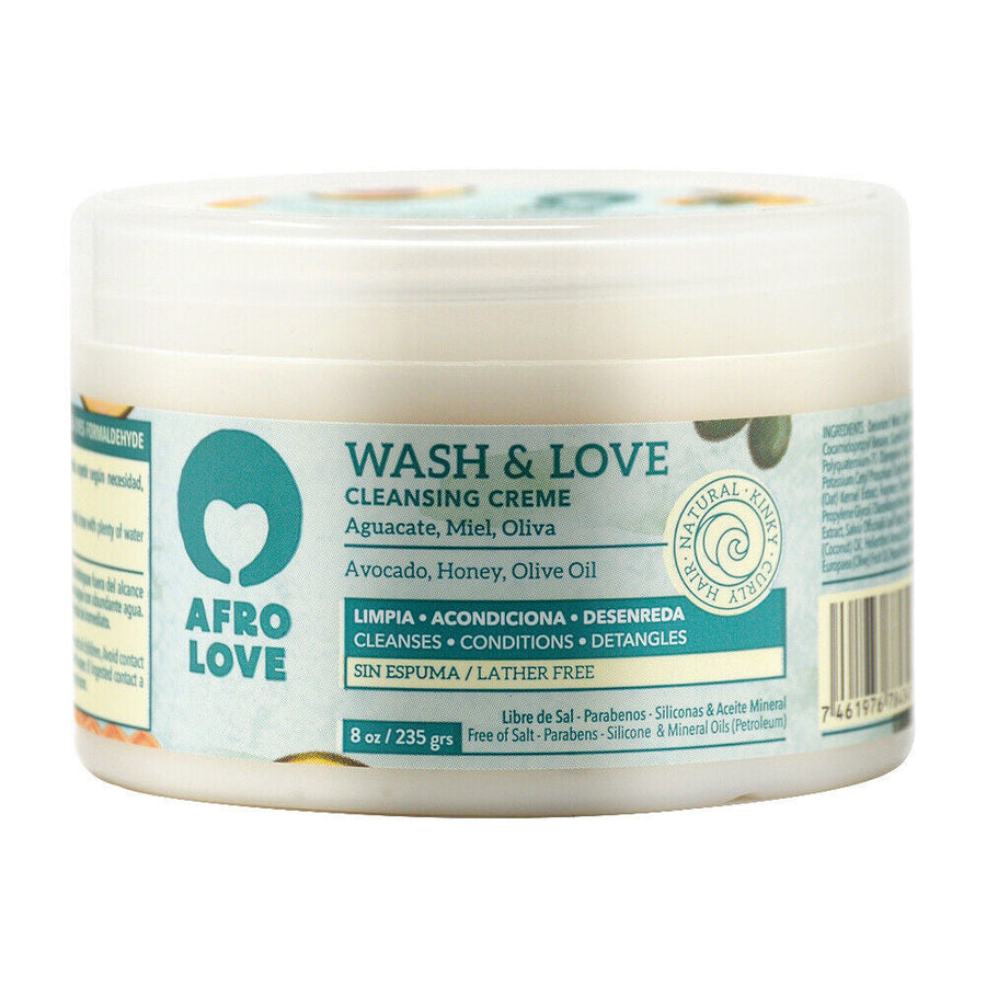 Afro Love Wash&love Reinigungscreme 450 Gramm