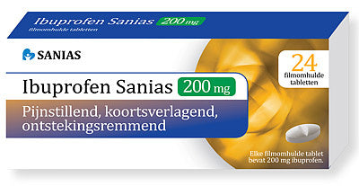 Sanias - Ibuprofen 200 Mg 24 Filmtabletten