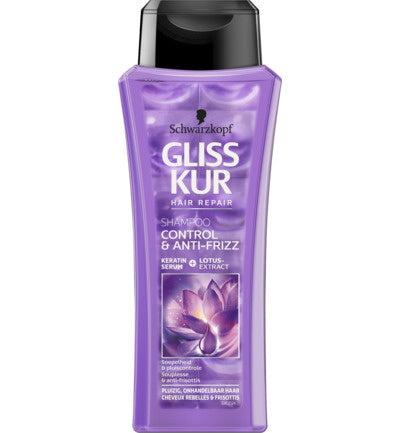 Gliss Kur Schwarzkopf Shampoo – Kontrolle & Anti-frizz 250 Ml