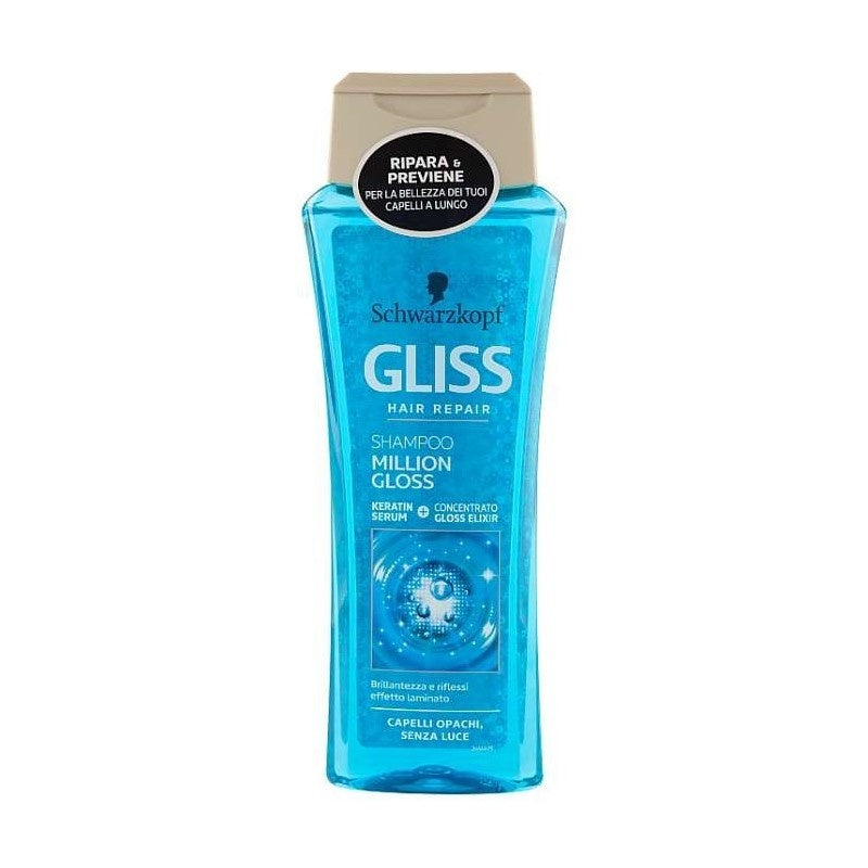 Gliss Kur Schwarzkopf Shampoo - Million Gloss 250ml