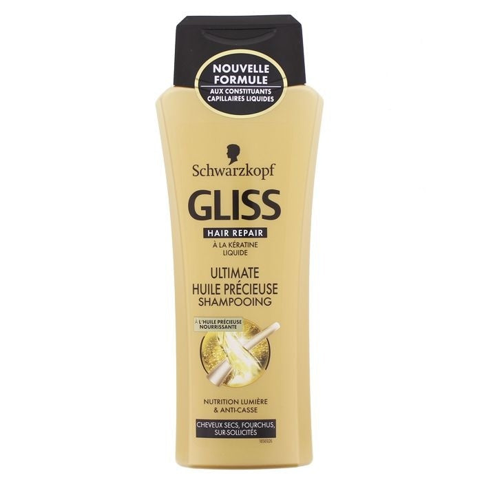 Gliss Kur Schwarzkopf Shampoo – Ultimate Huile Precieuse 250 Ml