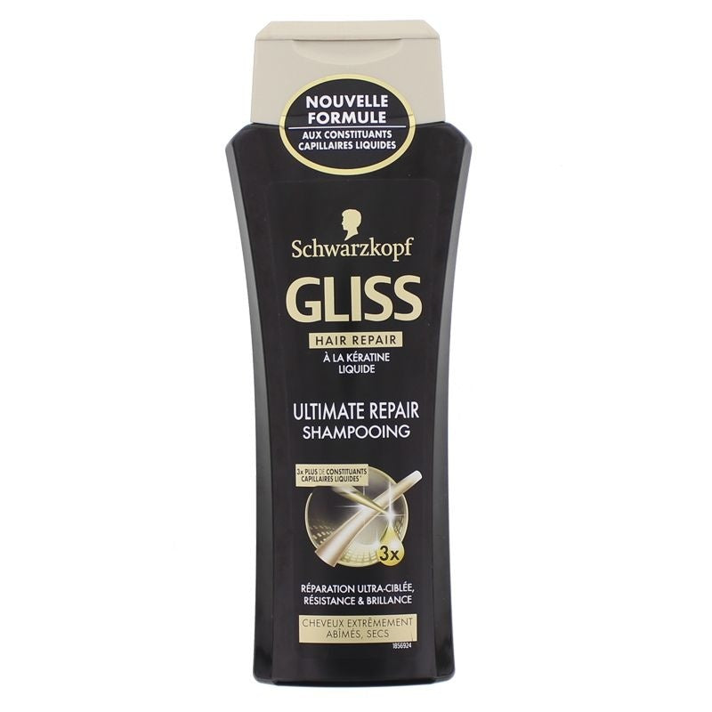 Gliss Kur Schwarzkopf Shampoo – Ultimate Repair 250 Ml