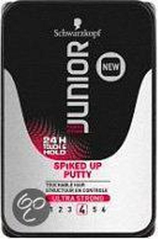 Schwarzkopf Junior Spiked Up Putty Ultra Strong 4 – Haarwachs 100 Ml