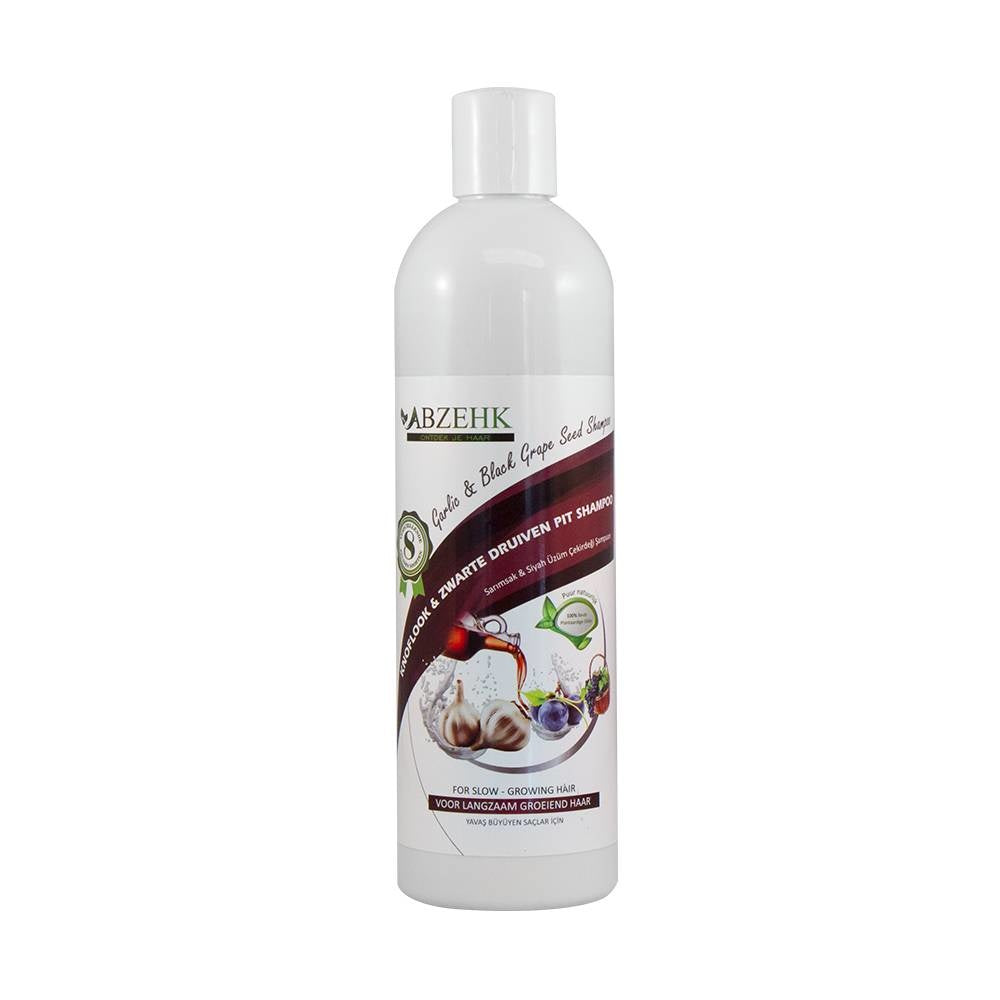 Abzehk Shampoo Mit Knoblauch Und Schwarzen Trauben – 400 Ml