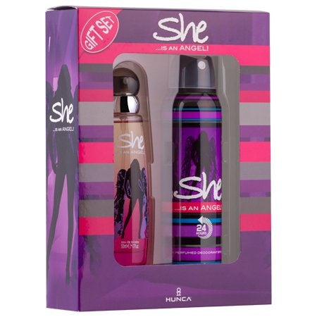 She Is An Angel Geschenkverpackung: Edt-spray 50 Ml Und Deodorant 150 Ml – 1 Stück