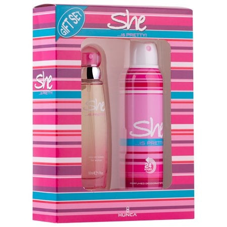 She Is Pretty Gift Packaging Edt Spray 50 Ml & Deodorant 150 Ml – 1 Stück