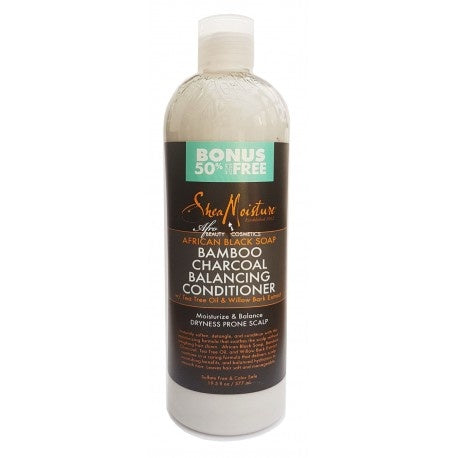 Shea Moisture African Black Soap Bambuskohle – Ausgleichender Conditioner 577ml