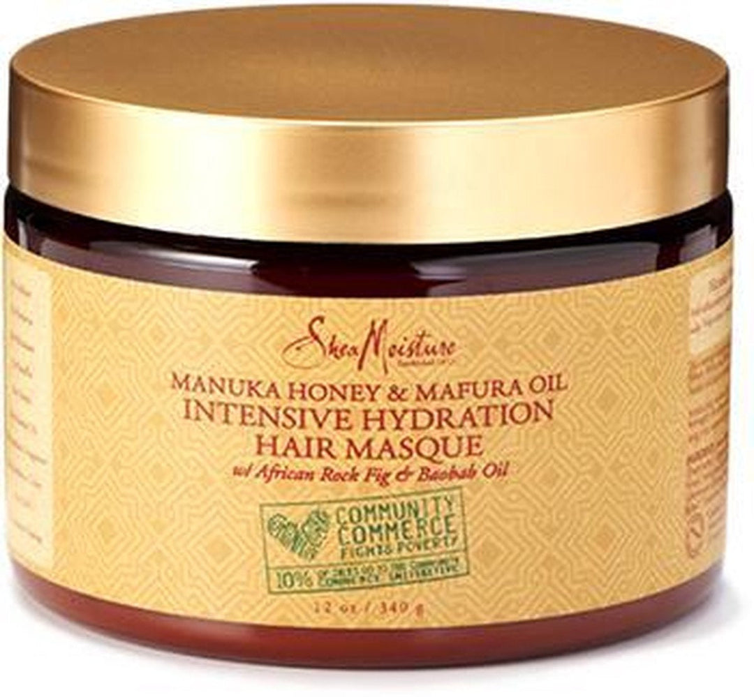 Shea Moisture Manuka-honig & Mafura-öl Intensive Feuchtigkeits-haarmaske - 340gr