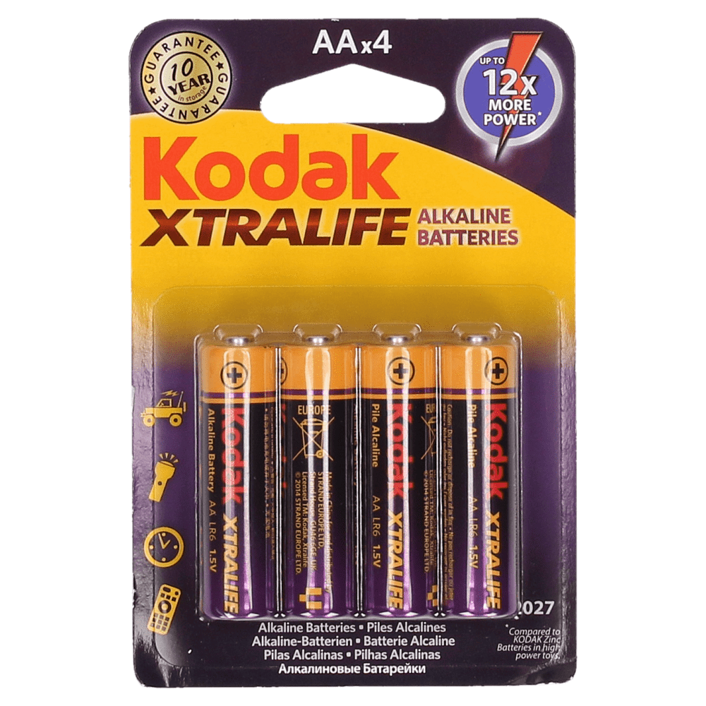 Kodak Xtralife Batterie Aa 4 Stück