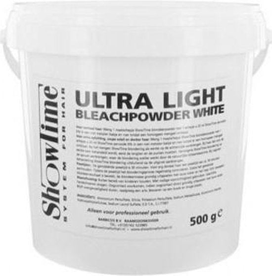 Showtime Ultralight – Bleichpulver 500 Gramm