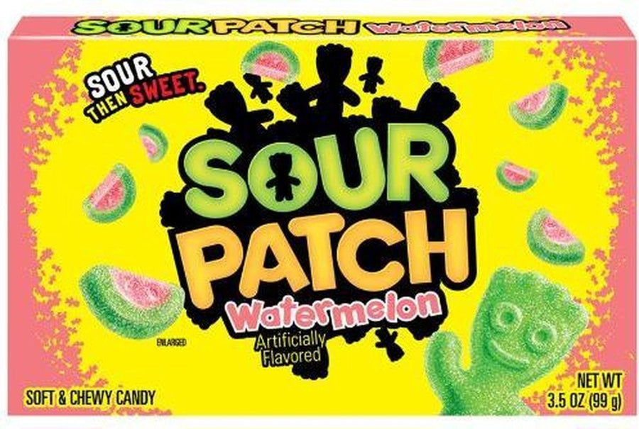 Sour Pflaster - Wassermelone 99g