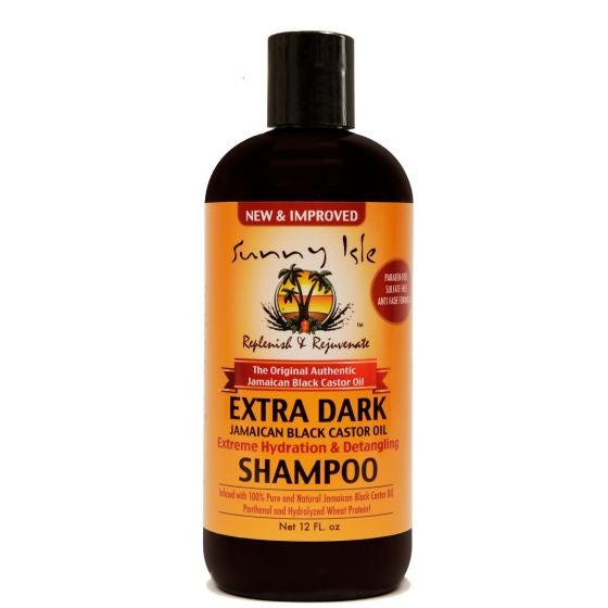 Sunny Isle Jamaikanisches Schwarzes Rizinusöl – Shampoo 354 Ml