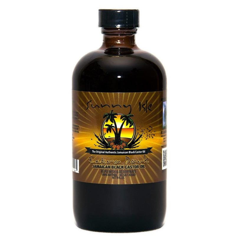 Sunny Isle Extra Dark – Jamaikanisches Schwarzes Rizinusöl 236 Ml