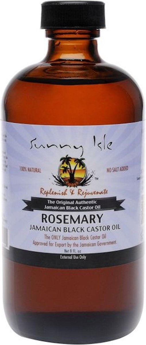 Sunny Isle Rosemary Jamaikanisches Schwarzes Rizinusöl – 113 Ml