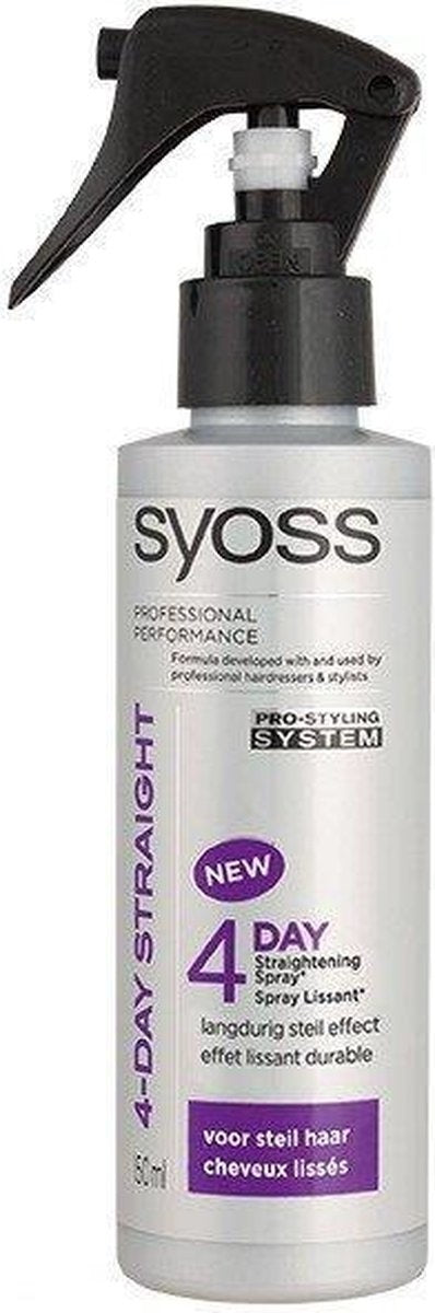 Syoss 4-tage-glatthaarspray 150 Ml