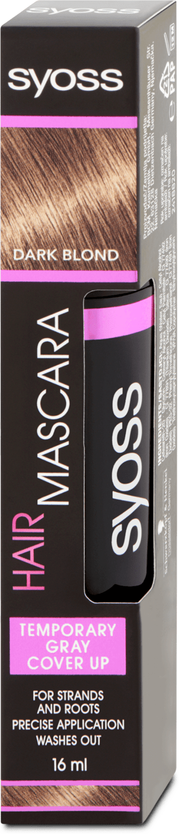 Syoss Haarmascara – Dunkelblond 16 Ml